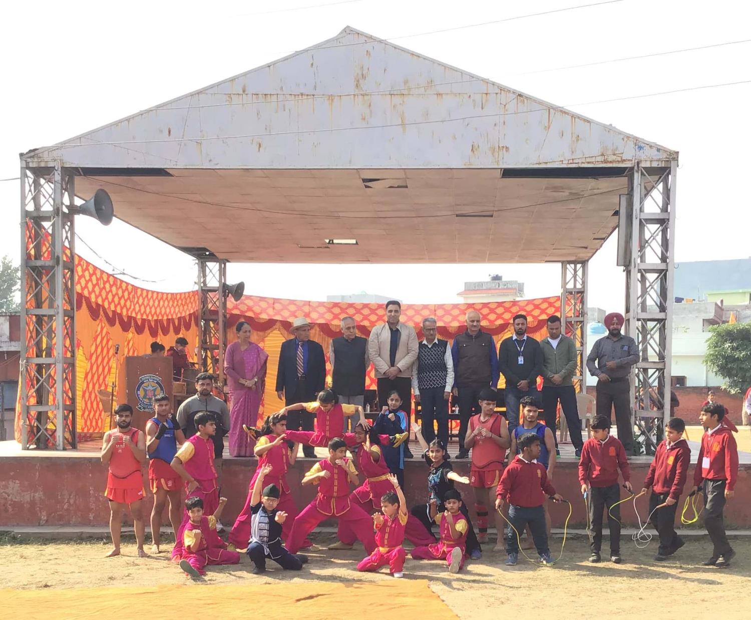 School honor Dronacharya holder (WUSHU) - 29th November