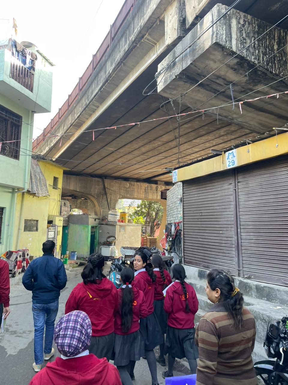 Visit to Slum Area (2nd December)