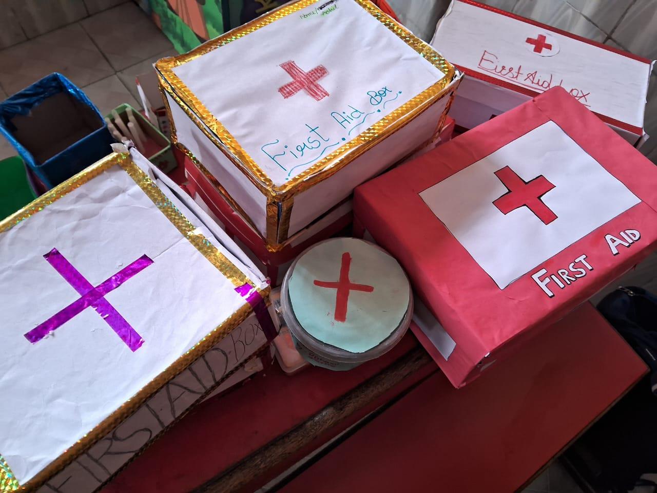 First Aid and Chalk Box Activity