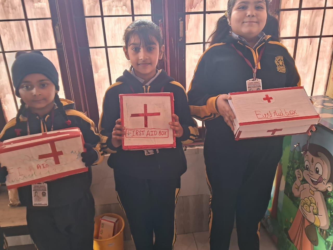 First Aid and Chalk Box Activity