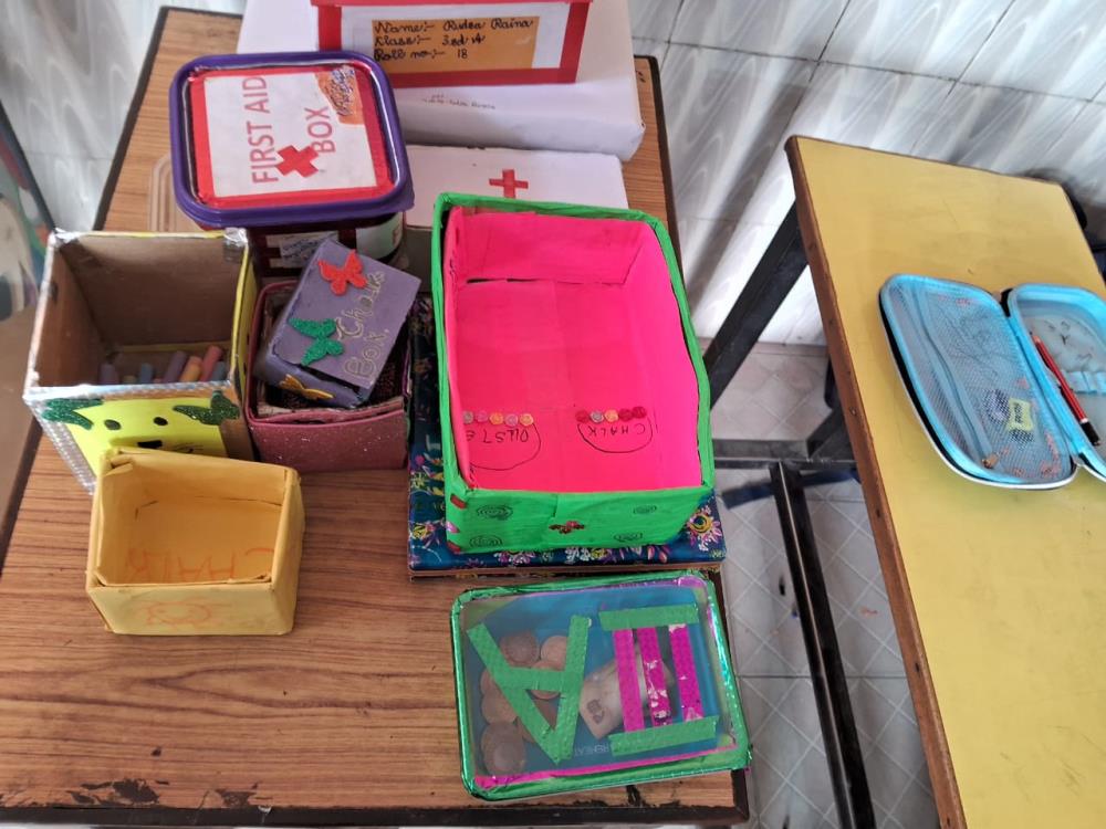 First Aid and Chalk Box Activity